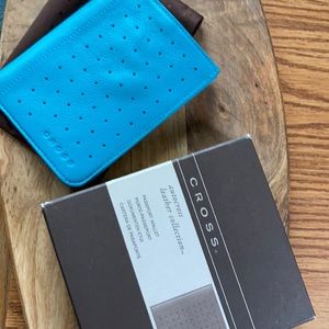 Cross NWT (in box) leather passport wallet